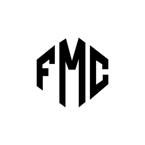 FMC letter logo design with polygon shape. FMC polygon and cube shape ...