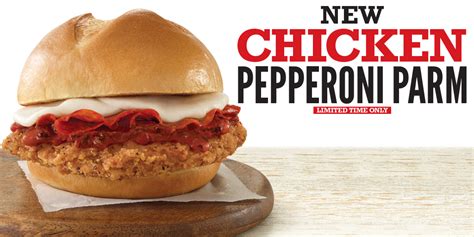 Arby's New Chicken Pepperoni Parmesan Sandwich - Arby's RVA