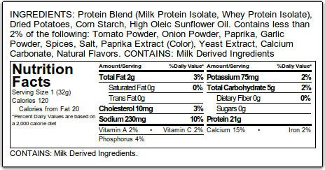 Lays Chips Nutrition Label - Nutrition Ftempo