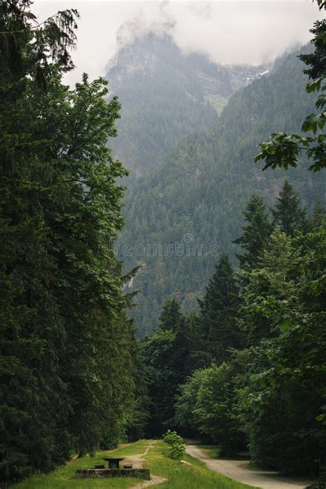 Coquihalla Campground stock image. Image of picknic, picknick - 79659895