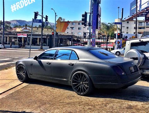 Matte Black Bentley Mulsanne Tuned By RDB