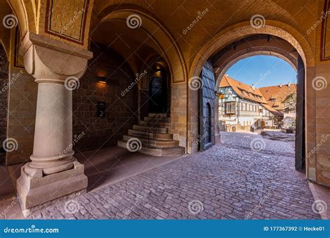 Wartburg Castle in Thuringia Germany Stock Photo - Image of nature, sunset: 177367392