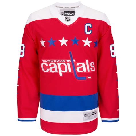 Men's Washington Capitals Alexander Ovechkin Reebok Red 2015-16 ...