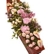 Pastel Casket Spray | Rays Florist Funeral Flowers