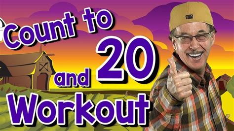 Count to 20 and Workout | Counting songs for kids