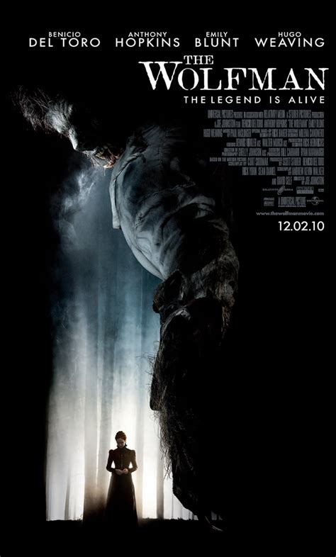 Wolfman Trailer: The Wolfman Posters