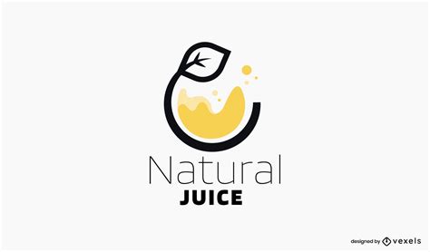 Natural Juice Logo Template Vector Download