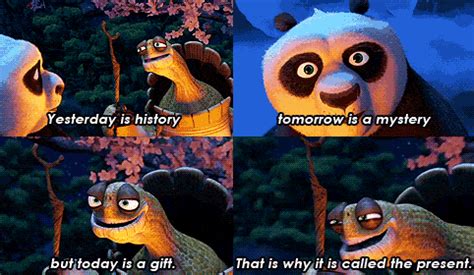 Yesterday Is History Quote Kung Fu Panda - ShortQuotes.cc