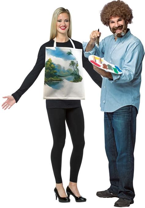 Bob Ross w/ Painting Kit | Bob ross painting kit, Bob ross, Couples costumes