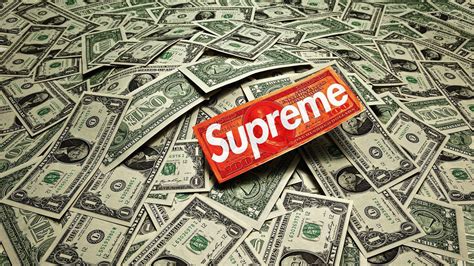 Supreme Money Wallpapers - Wallpaper Cave