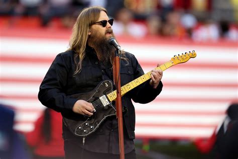 Super Bowl: Chris Stapleton Sings The National Anthem