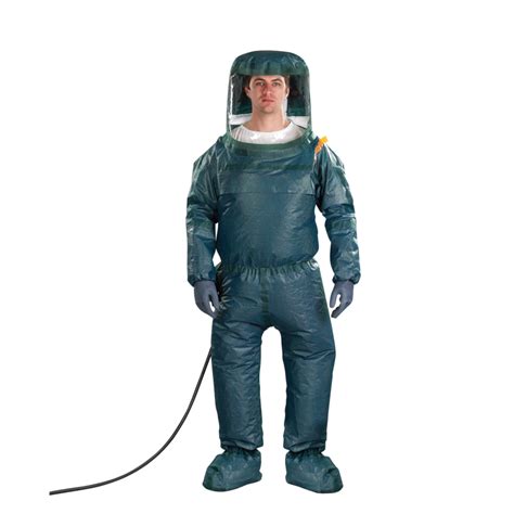 Encapsulated chemical protective suits for use with air-fed/supplied systems - Universal ...