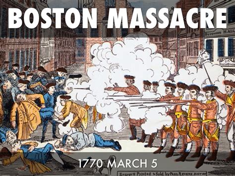 Boston Massacre by Mrs McKinnon