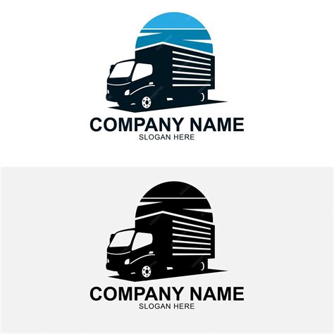 Premium Vector | Lorry logo