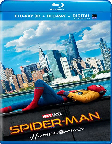 Spider-Man: Homecoming BLU-RAY 3D | caratulas | Pinterest | Blu ray 3d