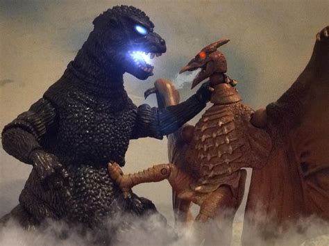 Godzilla 1984 vs Rodan 1956 2.0 by Kidkaiju2001 on DeviantArt