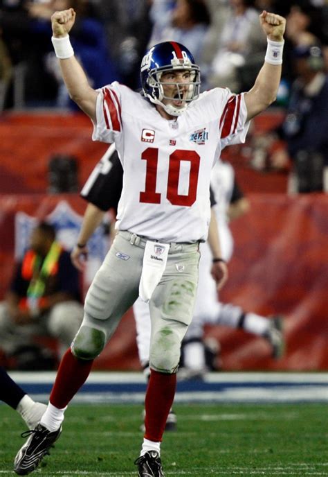 Thank you, Eli Manning