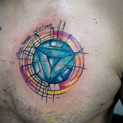 tony stark arc reactor tattoo - kathyvanzeelandsilverpurse