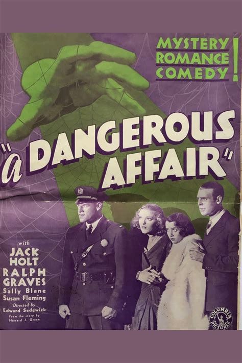 A Dangerous Affair (1931) - Posters — The Movie Database (TMDB)