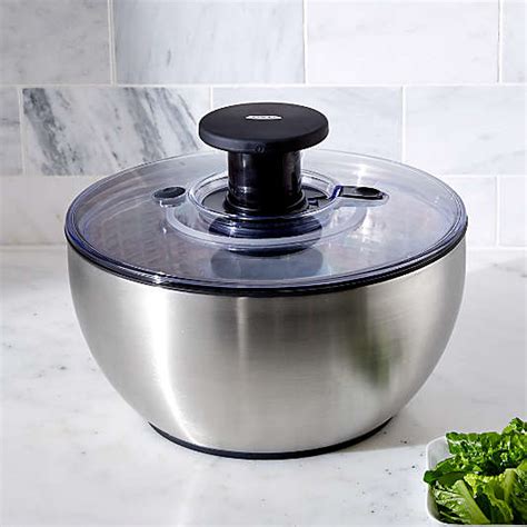 Stainless Steel Colanders & Salad Spinners | Crate & Barrel