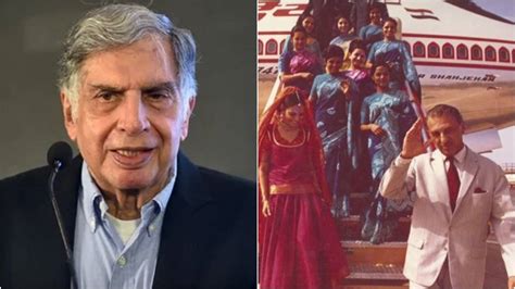 Welcome back, Air India: Ratan Tata shares father JRD Tata's pic after ...