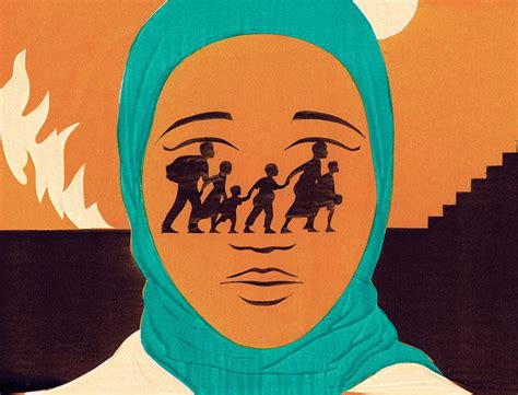 Refugee Path | Alex Nabaum | Refugees art, Immigration art, Protest art