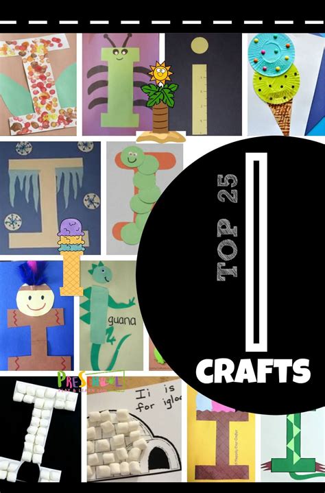 TOP 25 Letter I Crafts - so many super clever and fun to make alphabet crafts for toddler ...