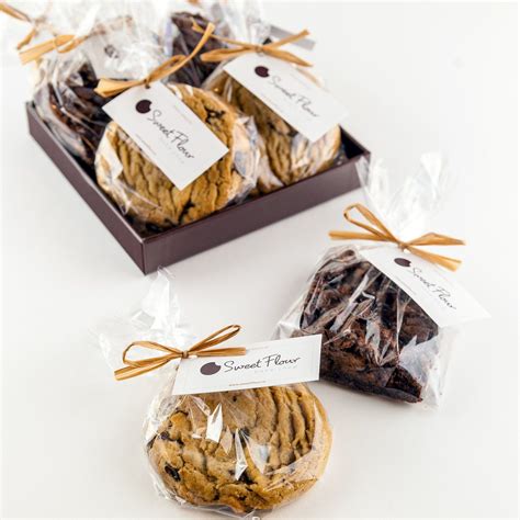 Individually Packaged Cookie or Brownie Gift Bag with a Card – Sweet Flour Bake Shop