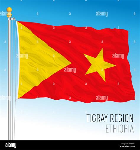 Tigray regional flag, Republic of Ethiopia, vector illustration Stock Vector Image & Art - Alamy