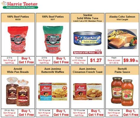 Shopping Discounts with Harris Teeter Weekly Specials AD - www ...