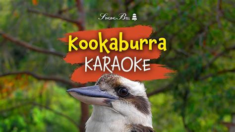 Kookaburra | Karaoke with Lyrics for kids - YouTube