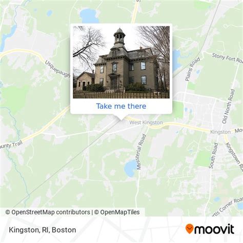 How to get to Kingston, RI in Boston by bus or train?