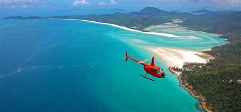 Stunning Airlie Beach Helicopter Tours 3 Different Options