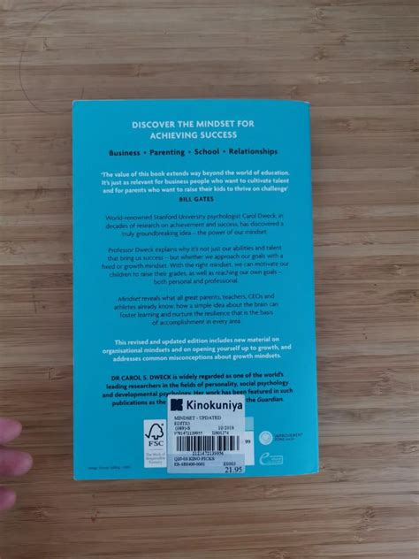 Mindset by Dr Carol S. Dweck, Books & Stationery, Non-Fiction on Carousell