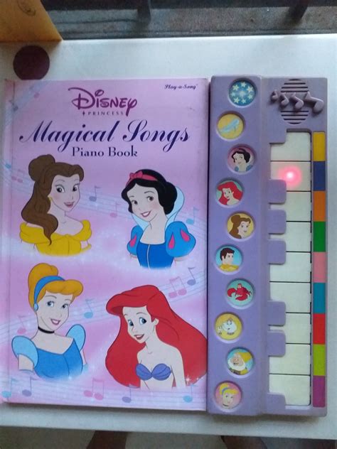 Disney Princess Magical Songs Piano Book Play A Song Book, Hobbies ...