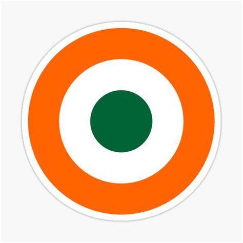 "Indian Air Force Roundel" Sticker for Sale by magazinecombate | Redbubble