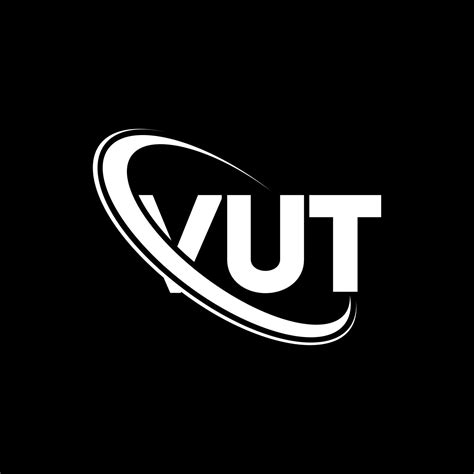 logotipo de vut. vut carta. diseño de logotipo de letra vut. logotipo ...