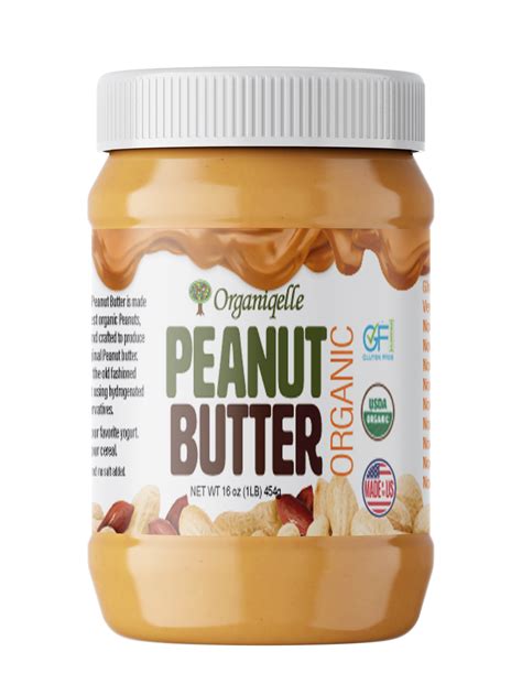 Organic Creamy Peanut butter – Organiqelle