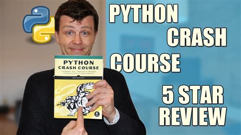 Python Crash Course no starch press: Review - YouTube