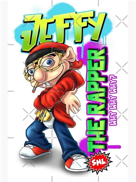 "Jeffy The Rapper - Funny SML Character" Poster for Sale by ONEL LOPEZ ...