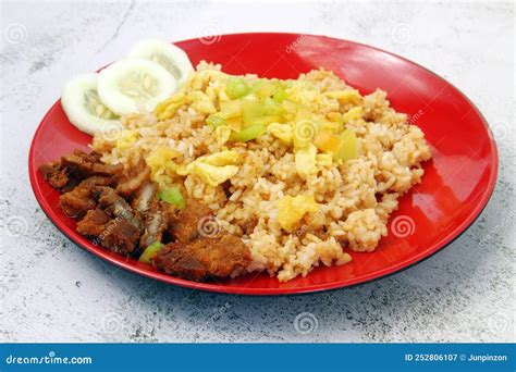 Freshly Cooked Filipino Food Called Liempo Budbod Stock Image - Image of chopped, asia: 252806107