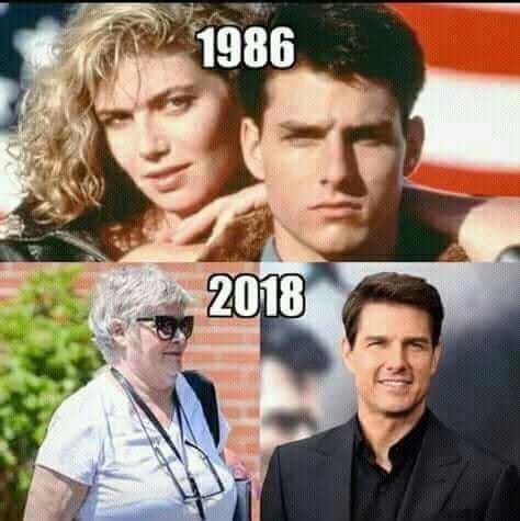 Top Gun stars then vs now - 9GAG