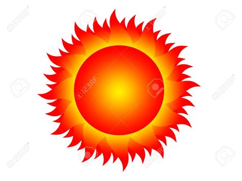 Red Sun Clipart | Free download on ClipArtMag