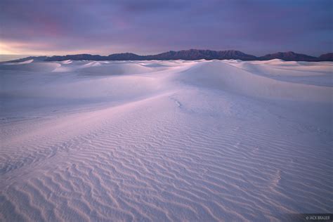 White Sands Dawn | White Sands National Monument, New Mexico | Mountain Photography by Jack Brauer