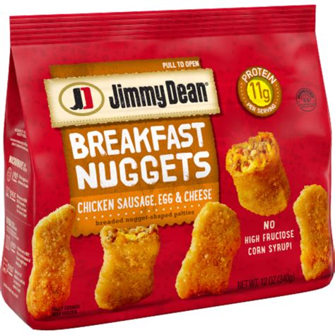 Jimmy Dean® Chicken Sausage Egg & Cheese Breakfast Nuggets, 12 oz ...