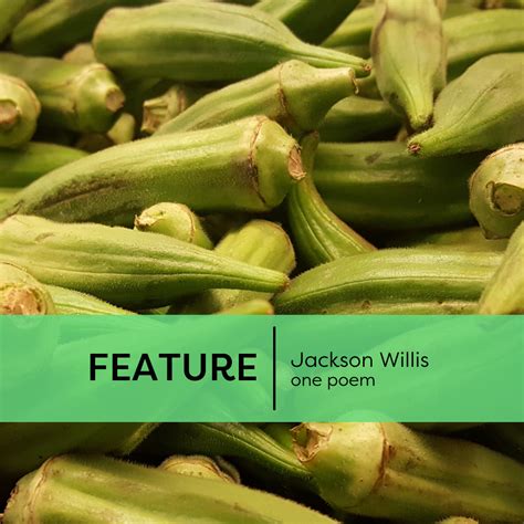 Feature: one poem by Jackson Willis — fifth wheel press