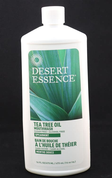 Desert Essence - Tea Tree Mouthwash - Spearmint - Afrocentric Network