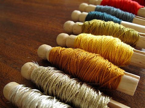 Eighteenth Century Agrarian Business: Organizing: Embroidery Floss