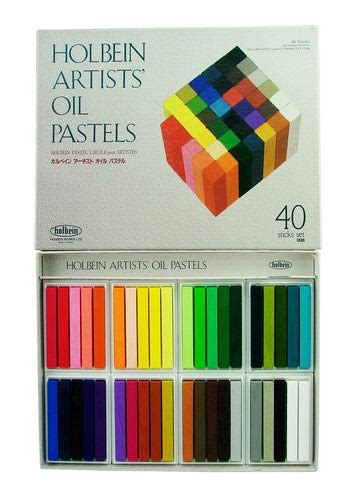 Holbein Artists' Oil Pastels | Oil and Cotton – Oil & Cotton