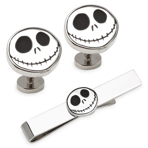 Jack Skellington Cufflinks and Tie Clip Set – The Nightmare Before Christmas | shopDisney